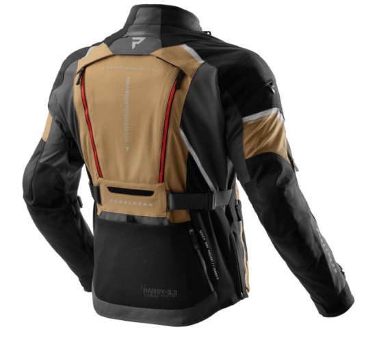 REBELHORN - CHAQUETA HARDY 3.0 DESERT/GEY/RED2
