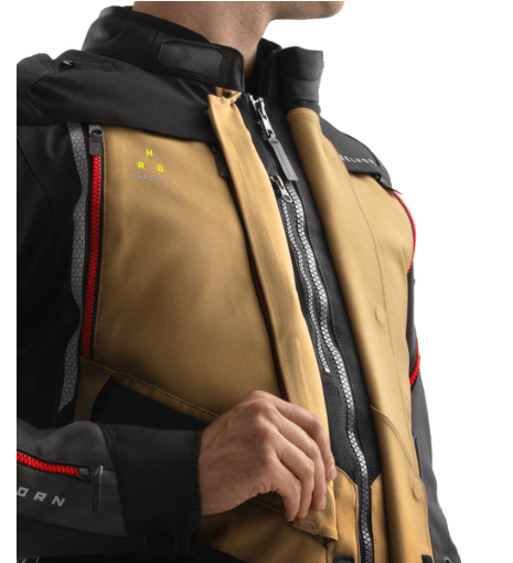 REBELHORN - CHAQUETA HARDY 3.0 DESERT/GEY/RED3