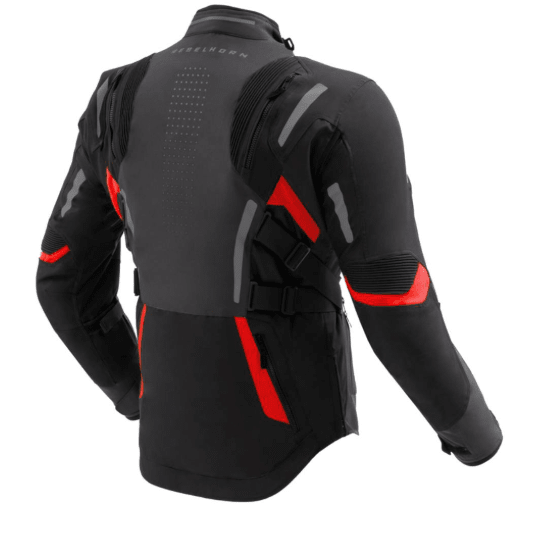 REBELHORN - CHAQUETA HIKER IV BLACK/DARK GREY/RED2