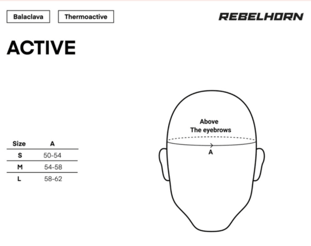REBELHORN - BALACLAVA ACTIVE THERMOACTIVE NEGRO3