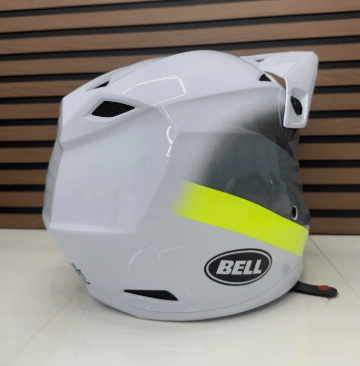 BELL - CASCO MX-10 MIPS AVIATOR BLANCO/VERDE3