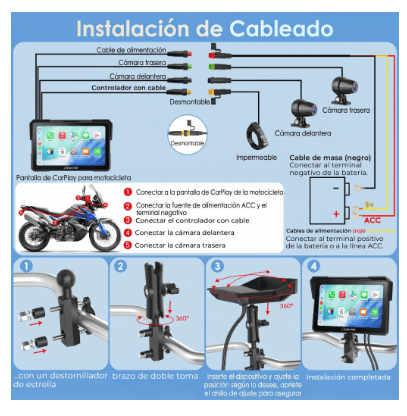 CARPURIDE - CARPLAY W702 PLUS + TPMS4