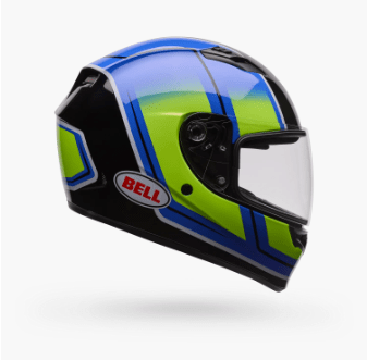 BELL - CASCO QUALIFIER GRID AZUL/VERDE2
