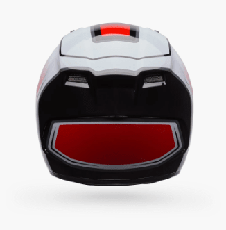 BELL - CASCO QUALIFIER GRID BLANCO/ROJO4