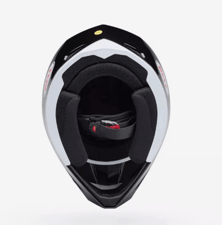 BELL - CASCO MX-10 NEGRO/BLANCO3