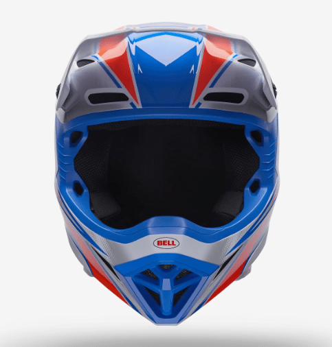 BELL - CASCO MX-10 SPEEDWAY BLANCO/AZUL3