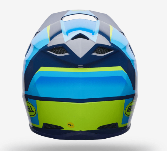 BELL - CASCO MX-10 SPIRAL AZUL/VERDE4
