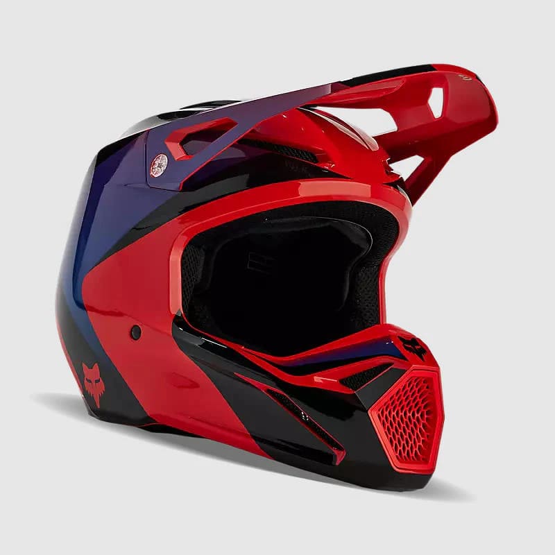 CASCO V1 STREAK ROJO/MORADO1