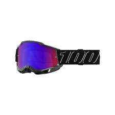 100% ACCURI 2 GOGGLE BLACKLINE-MIRROR RED/BLUE LENS1