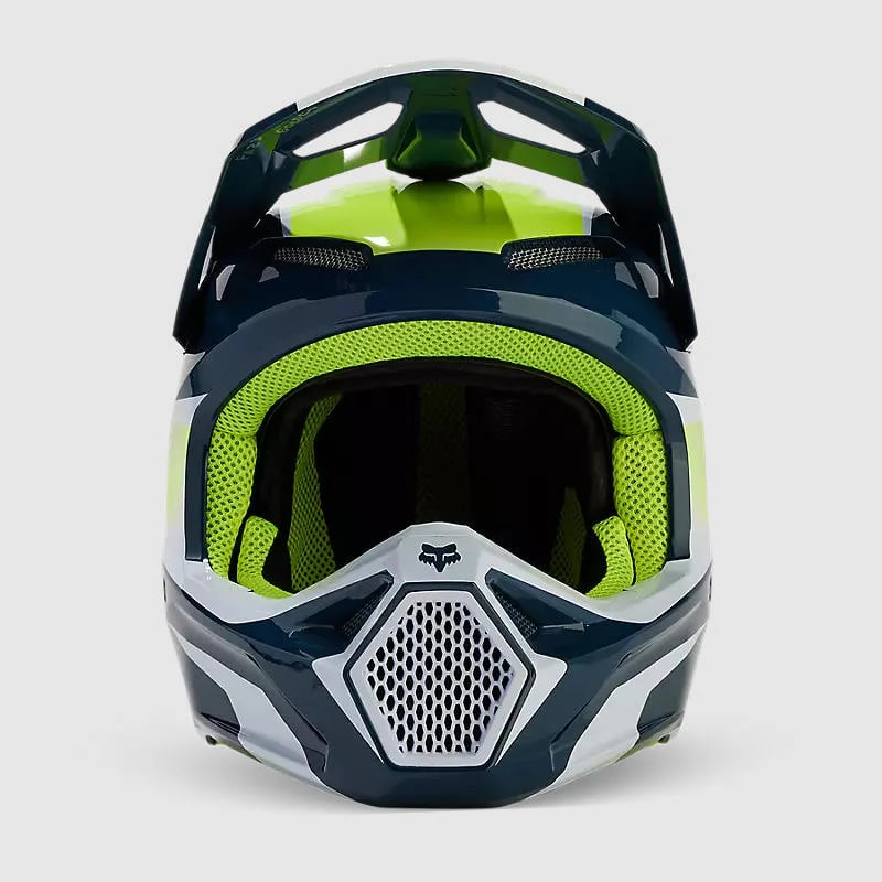 CASCO V1 FLORA AZUL PETROLEO3