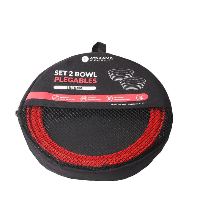 SET DE 2 BOWL PLEGABLES LUCUMA4