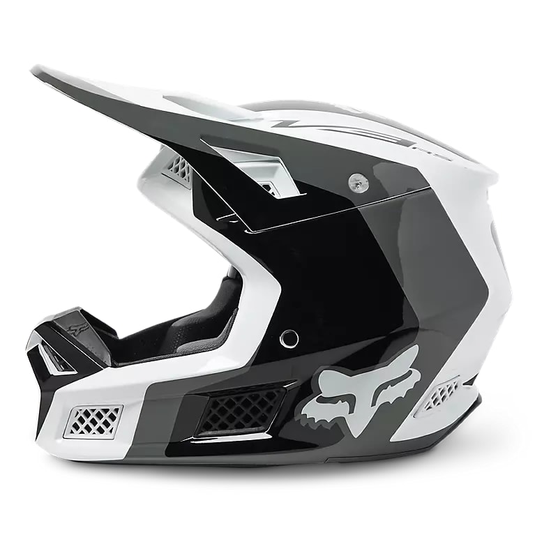CASCO V3 RS EFEKT NEGRO/BLANCO4