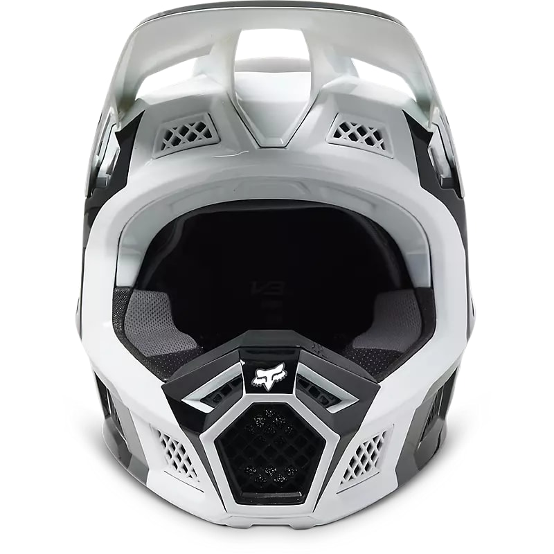 CASCO V3 RS EFEKT NEGRO/BLANCO3