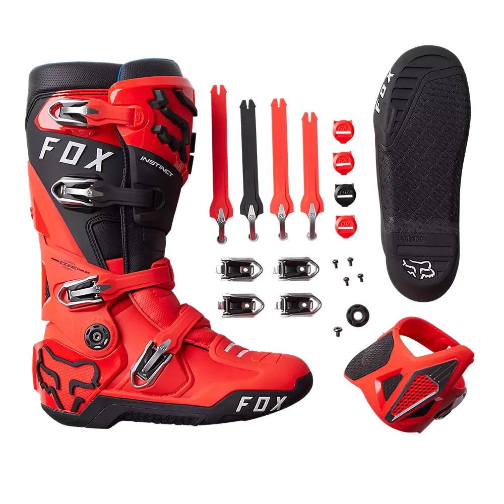 BOTA INSTINCT ROJO FLUOR10