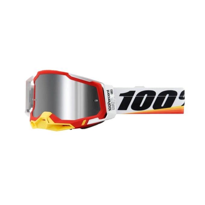 ANTIPARRA RACECRAFT 2 GOGGLE ARSHAM RED - MIRROR SILVER FLASH LENS1