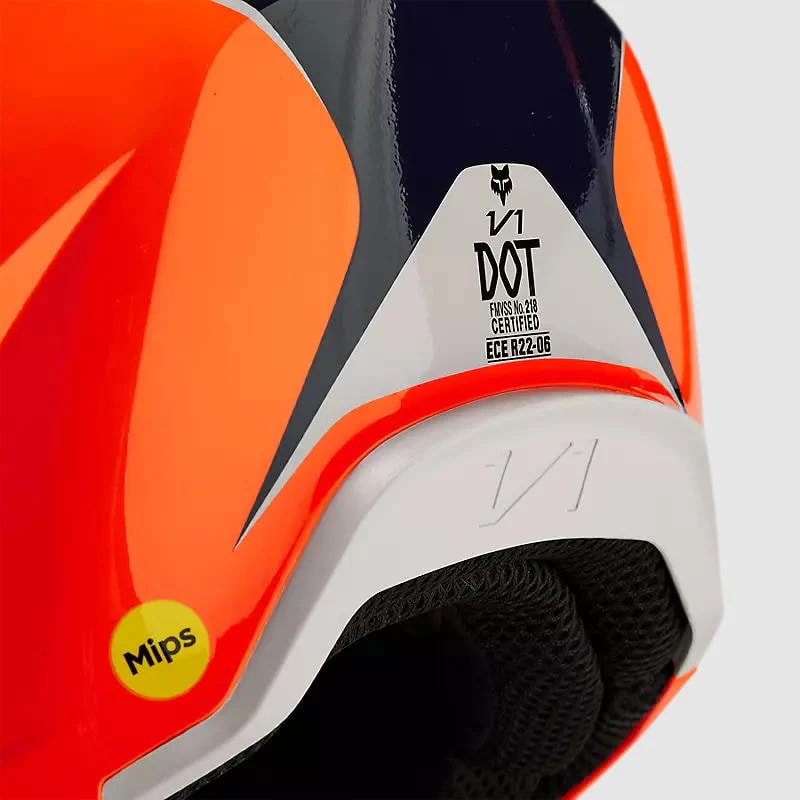 CASCO V1 NITRO NARANJO9