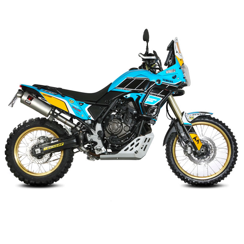 ESCAPE YAMAHA TENERE 700 (SLIP-ON ACERO INOX PLATA)3