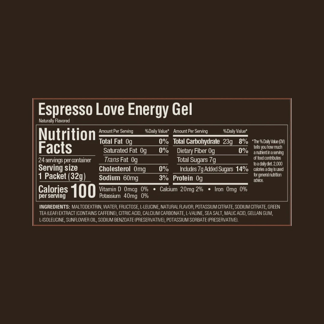 GU - ENERGY GEL ESPRESSO LOVE2