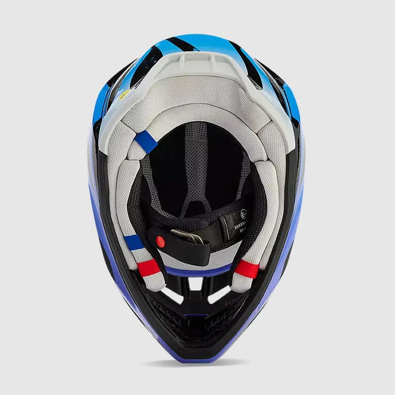 CASCO V3 MAGNETIC NEGRO/MORADO6