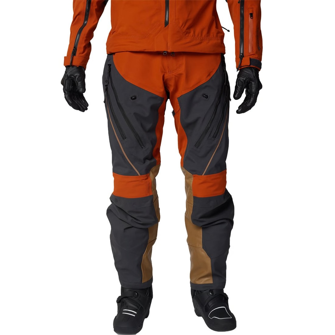 DEFEND GORE-TEX ADV PANT [BRNT ORG]3