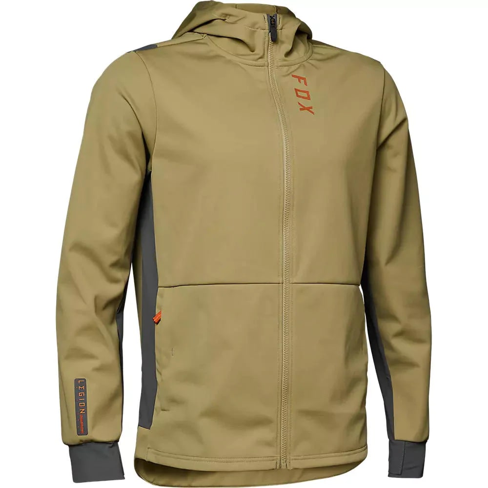 CHAQUETA DEFEND DRIVE WILDBLOCK ZIP BLANCO FOX1