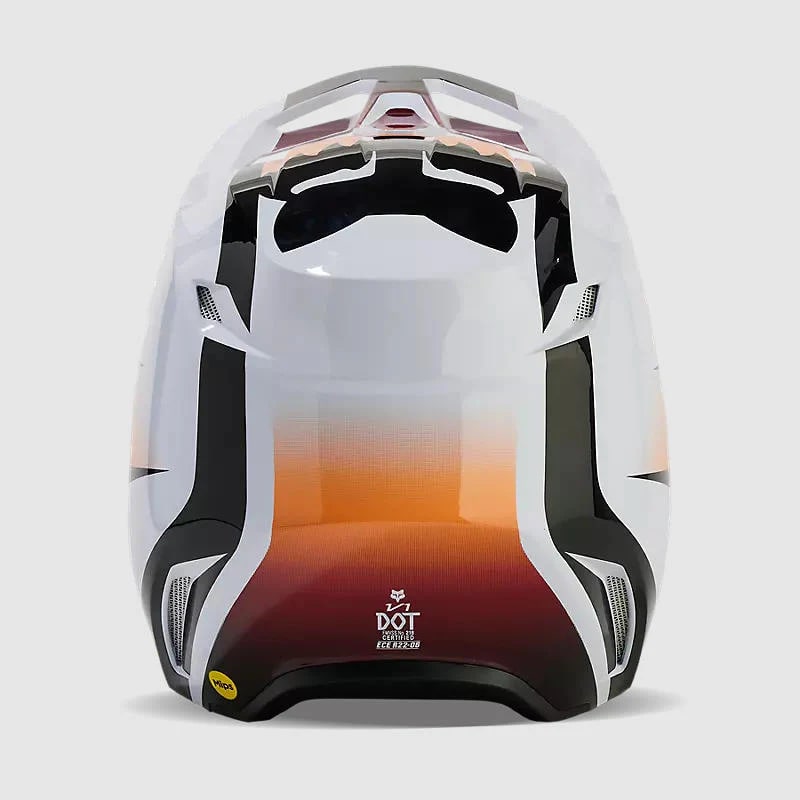 CASCO V1 FLORA BLANCO/NEGRO5