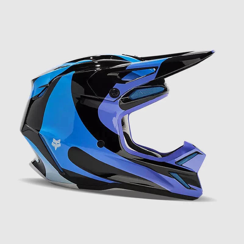 CASCO V3 MAGNETIC NEGRO/MORADO3