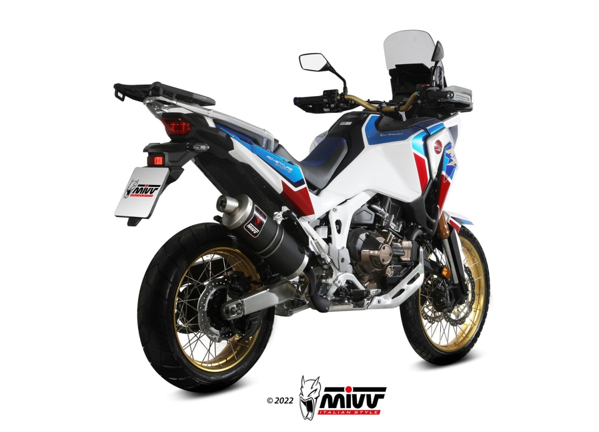 ESCAPE DAKAR INOX NEGRO HONDA AFRICA TWIN 11002