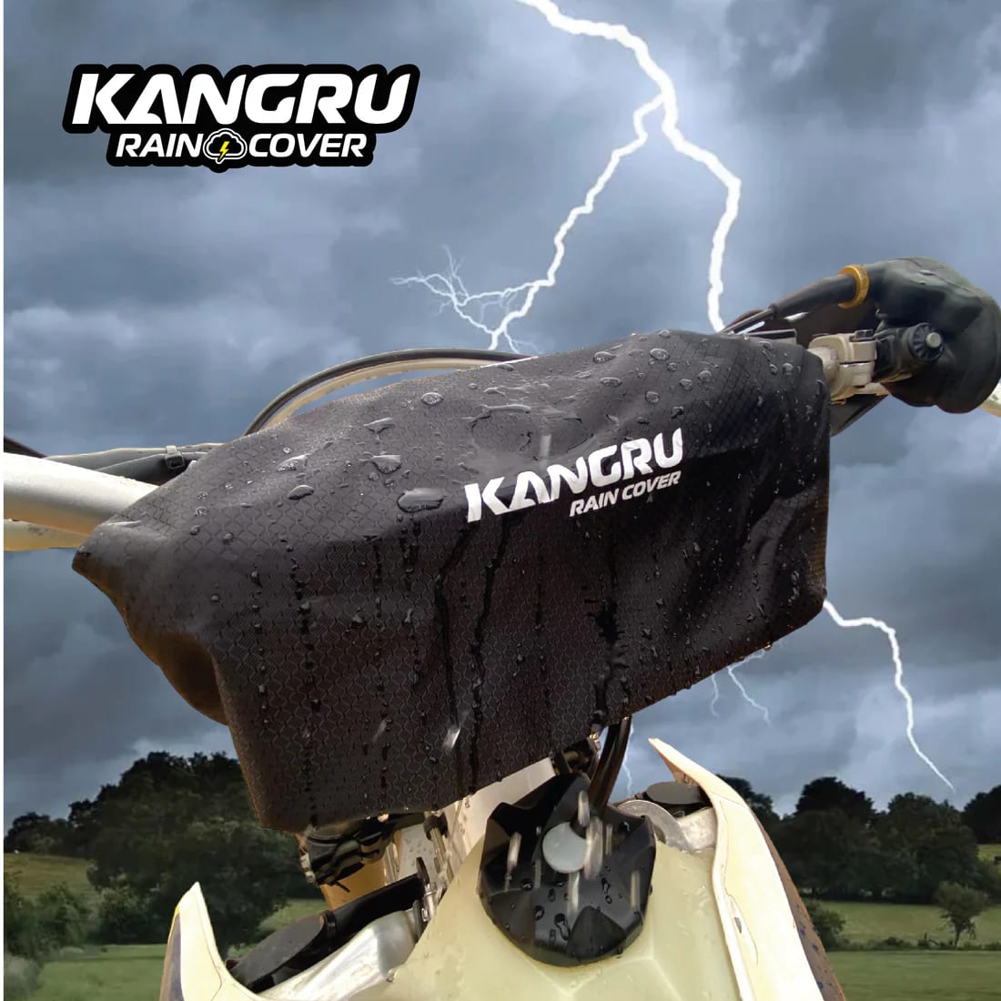 KANGRU - MALETA DE MANUBRIO CON RAIN COVER9