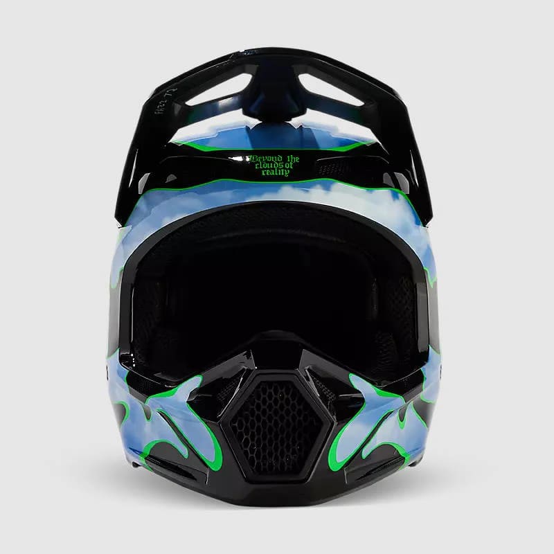 CASCO V1 ATLAS NEGRO/VERDE3