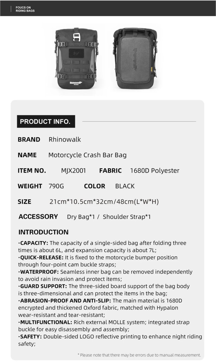 RHINOWALK - BOLSO MECHANIC6