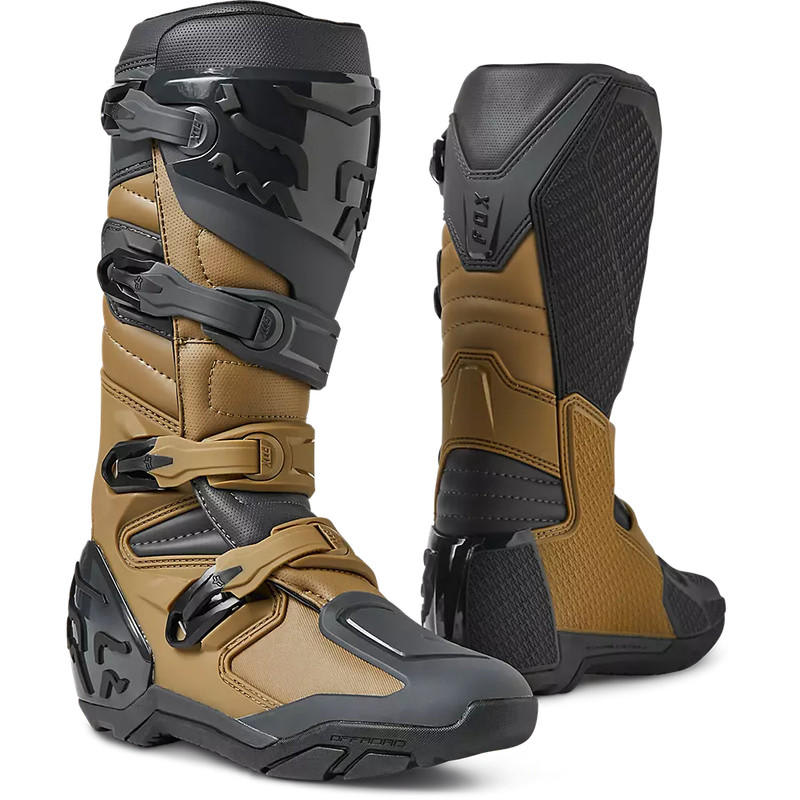 BOTAS MOTO COMP X CAFE/GRIS FOX1
