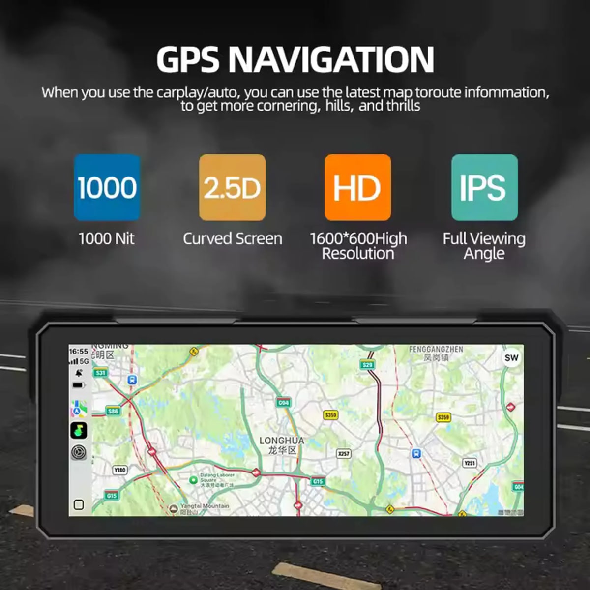 PANTALLA APPLE CAR PLAY/ANDROID AUTO ADV - 8.13