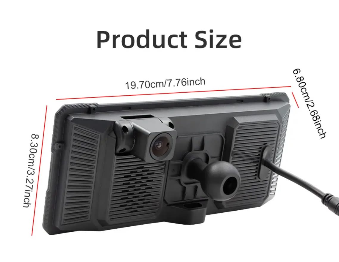 PANTALLA MOTO 6.86'' / CARPLAY / ANDROID AUTO / CÁMARA8