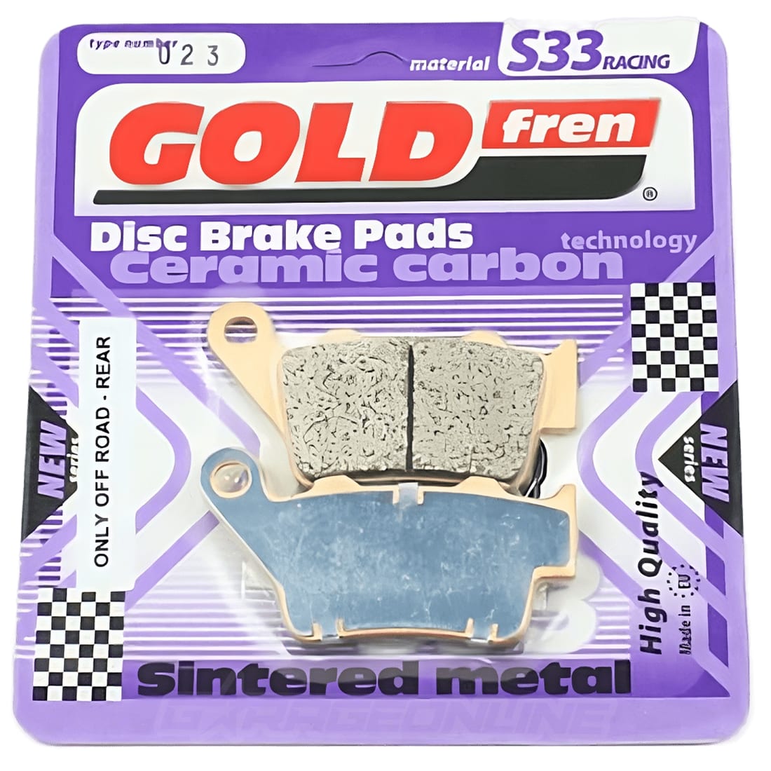 PASTILLA DE FRENO TRASERO TENERE 7001