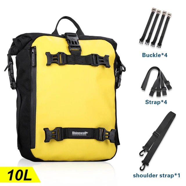 BOLSO DE ASIENTO TRASERO AMARILLO 10LT1