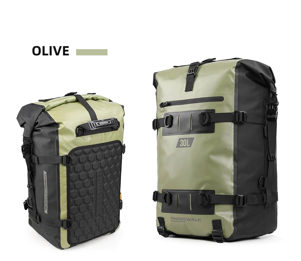 MOCHILA 30 LT . IMPERMEABLE OLIVE1