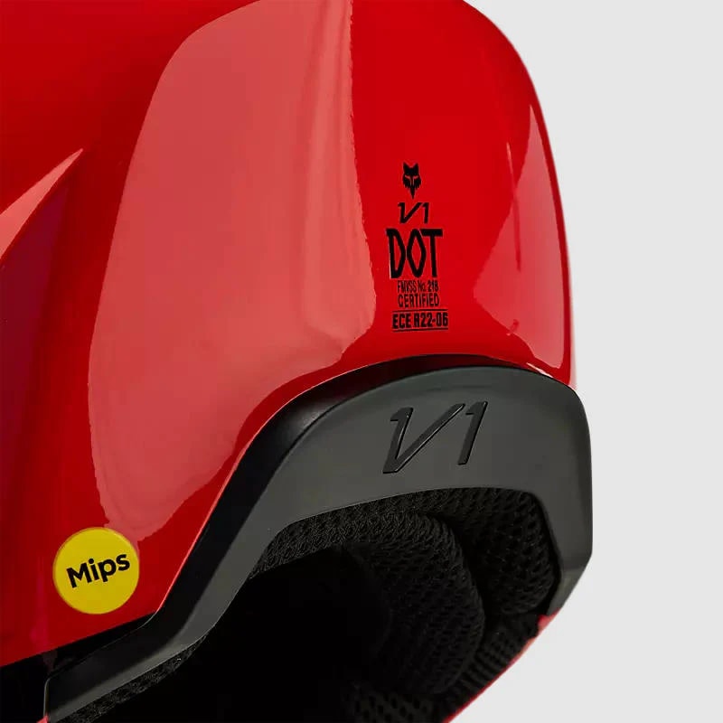 CASCO V1 STREAK ROJO/MORADO9
