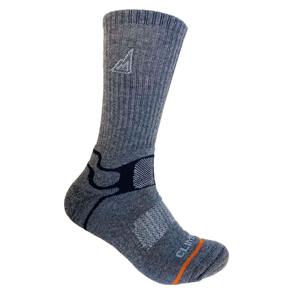 CALCETIN NEGRO/GRIS CLIMBER MORITZ 2 PARES2