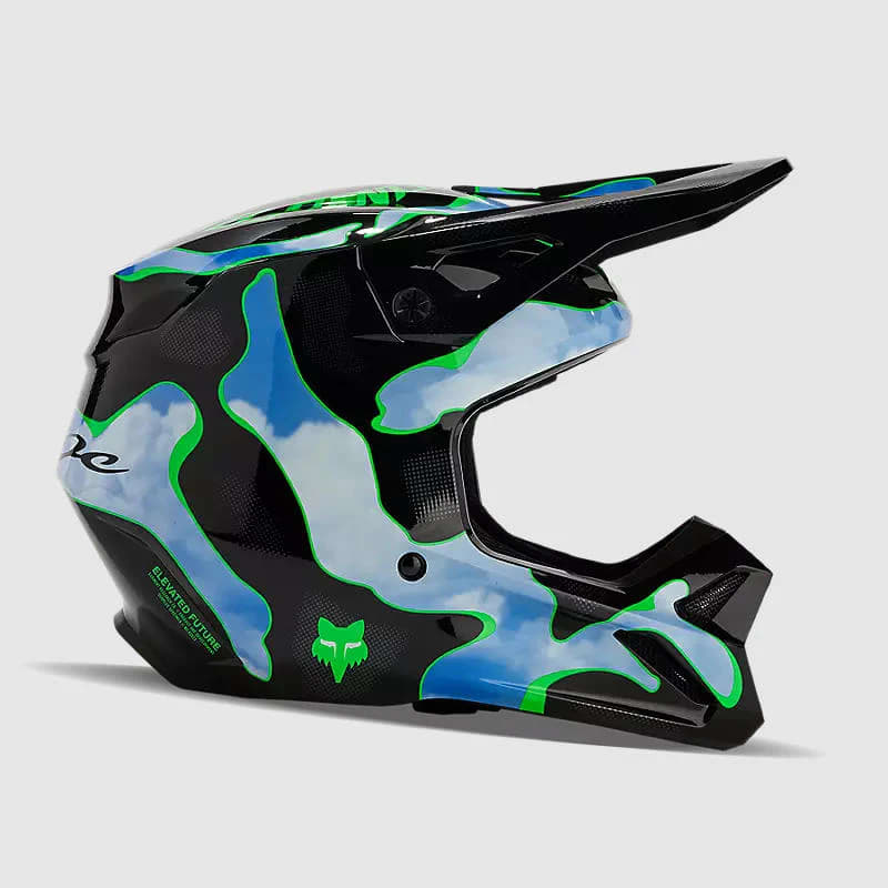 CASCO V1 ATLAS NEGRO/VERDE2