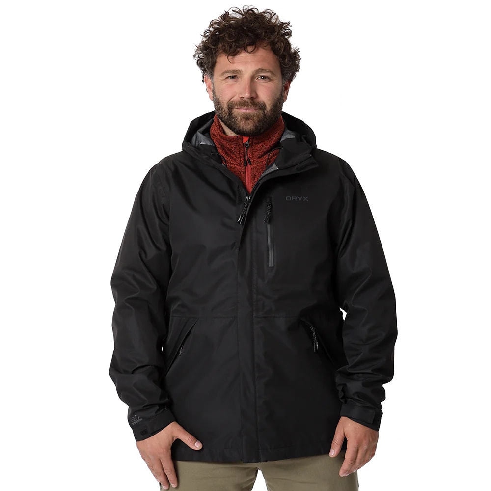 CHAQUETA IMPERMEABLE JASPER NEGRO1
