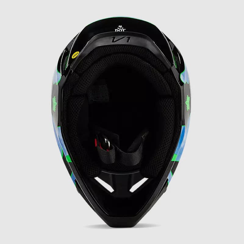 CASCO V1 ATLAS NEGRO/VERDE8