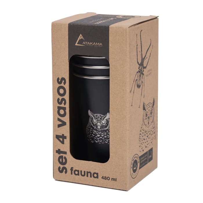 SET 4 VASOS ACERO FAUNA 480ML3