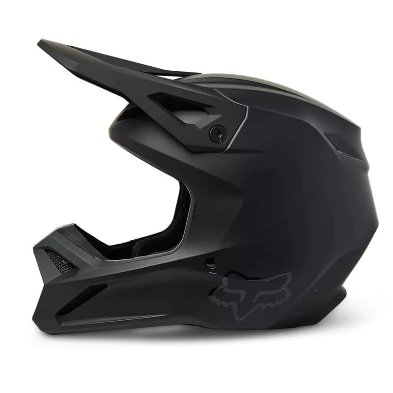 CASCO V1 SOLID NEGRO MATE3