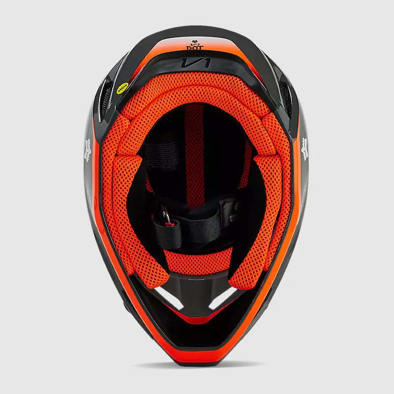CASCO V1 BALLAST GRIS/NARANJO8