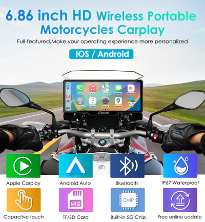 CARPLAY W619B CON SOPORTE PARA BMW7