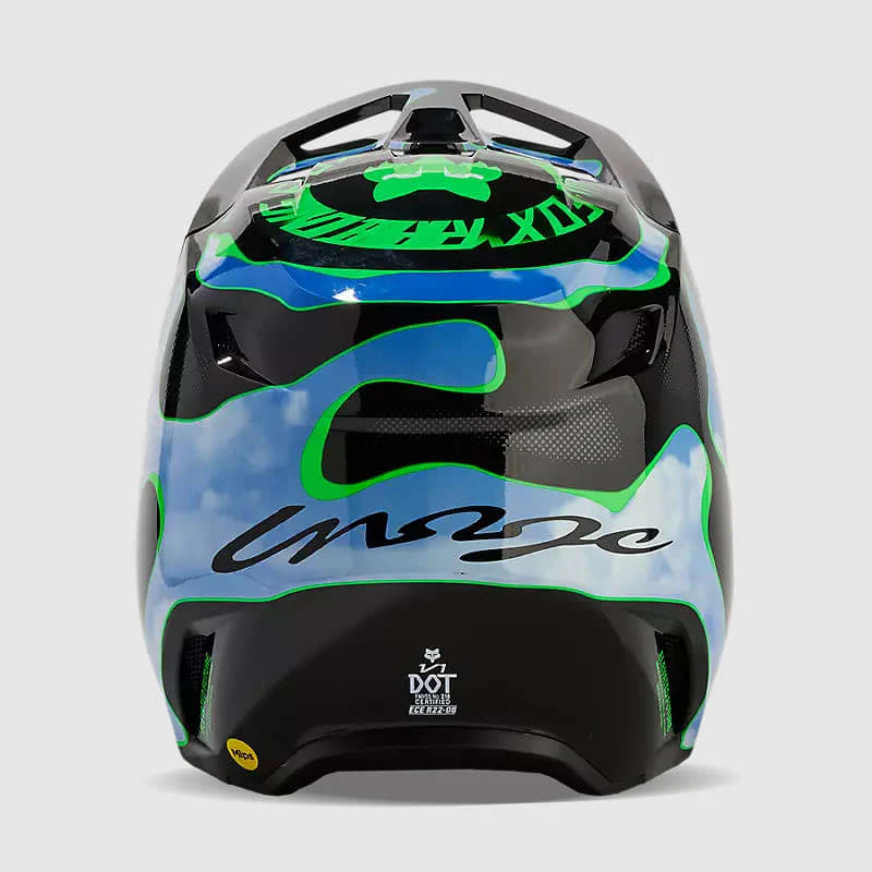 CASCO V1 ATLAS NEGRO/VERDE4