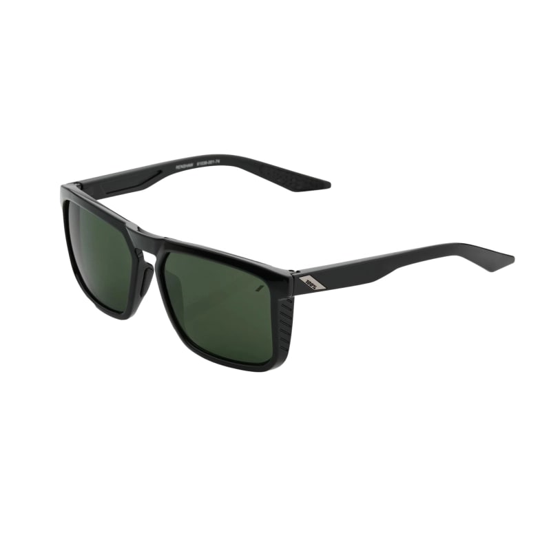 LENTES CICLISMO RENSHAW GLOSS BLACK GREY GREEN LENS1