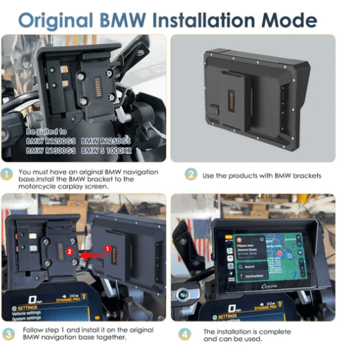 CARPURIDE - CARPLAY W702BS CON CONTROLADOR DE TRANSMISION BMW6