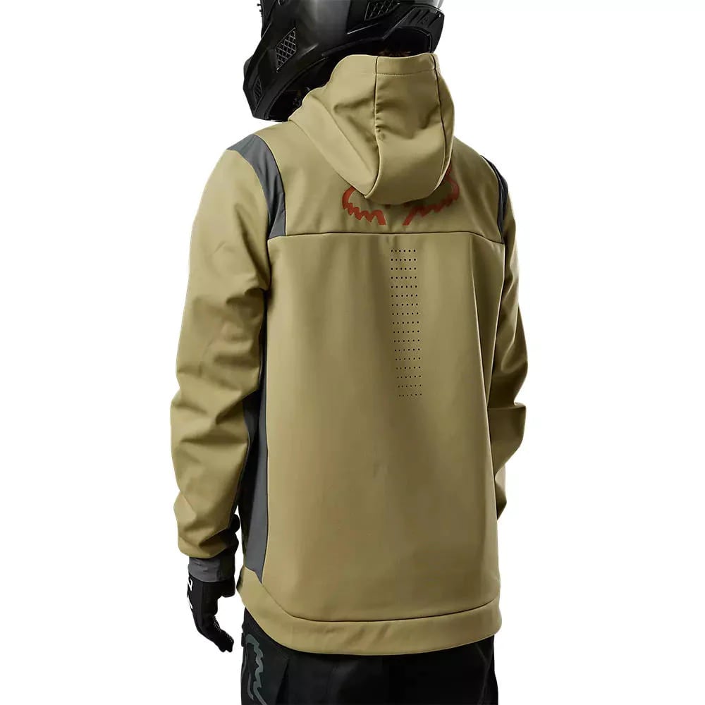 CHAQUETA DEFEND DRIVE WILDBLOCK ZIP BLANCO FOX3